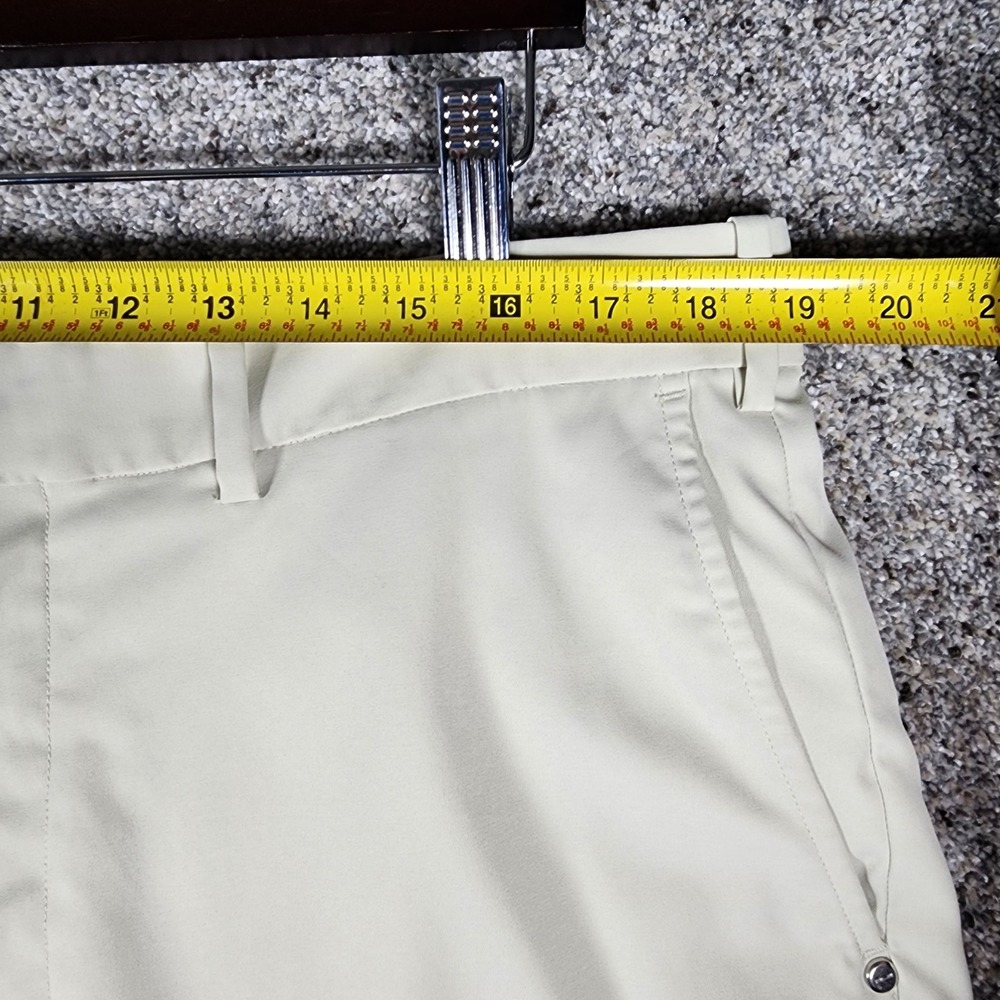 RLX Ralph Lauren Golf Shorts Mens 36 Tailored Fit Performance Beige Excellent - Picture 6 of 16